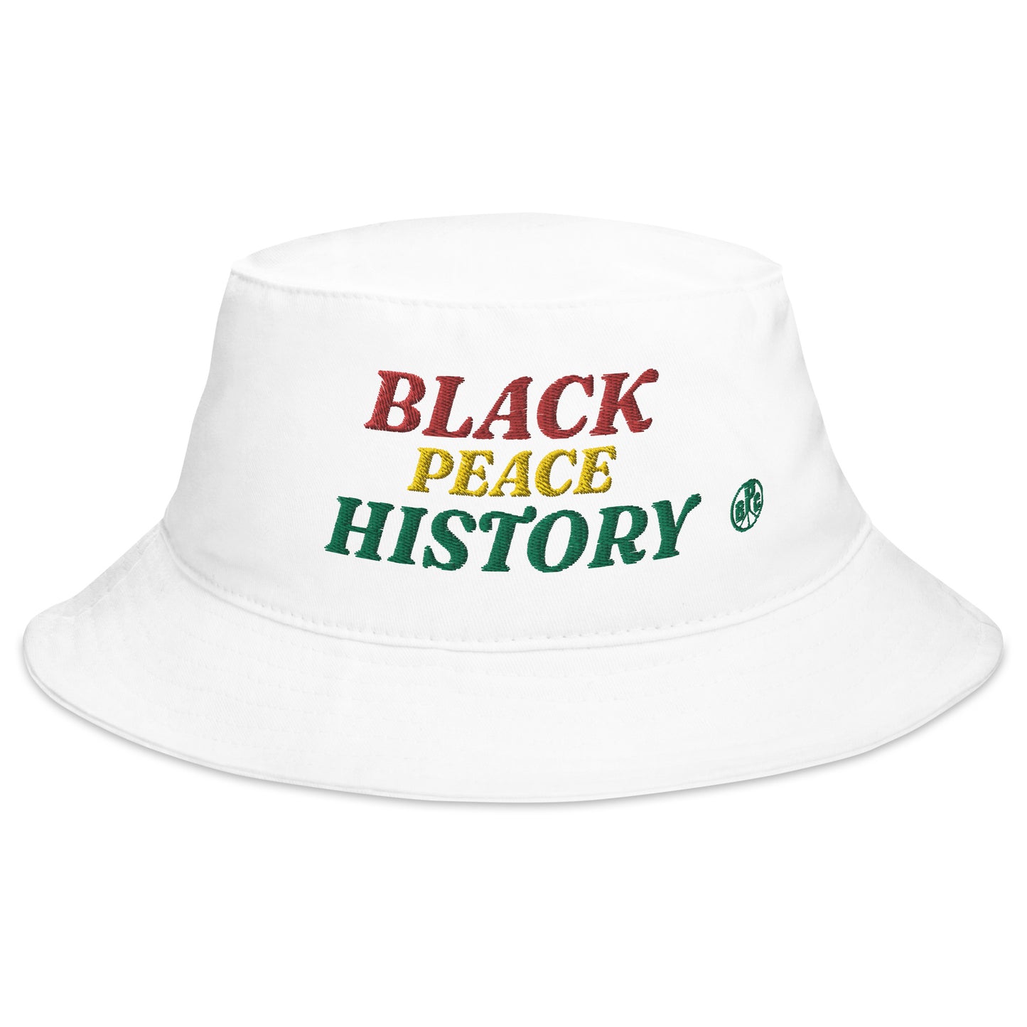 BPH red/gold/green Bucket Hat