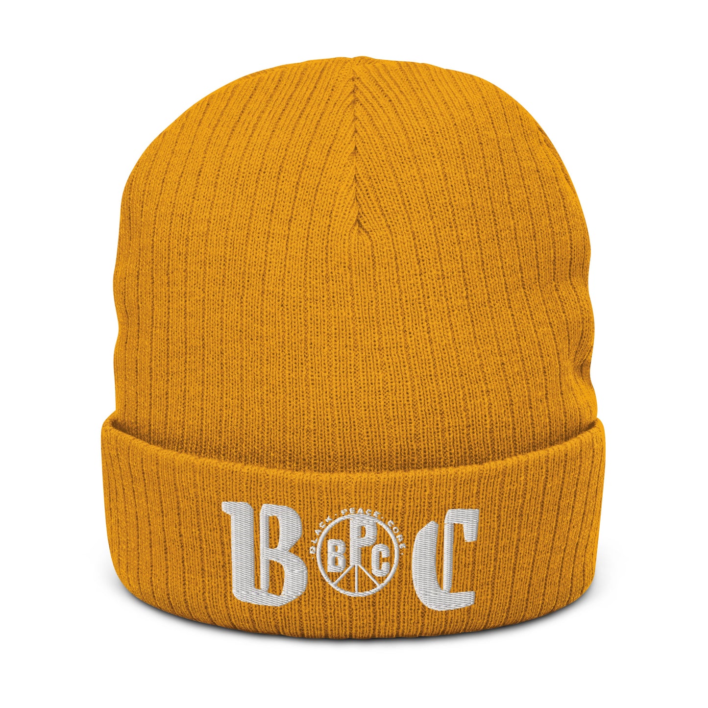 BC OG LOGO Ribbed knit beanie