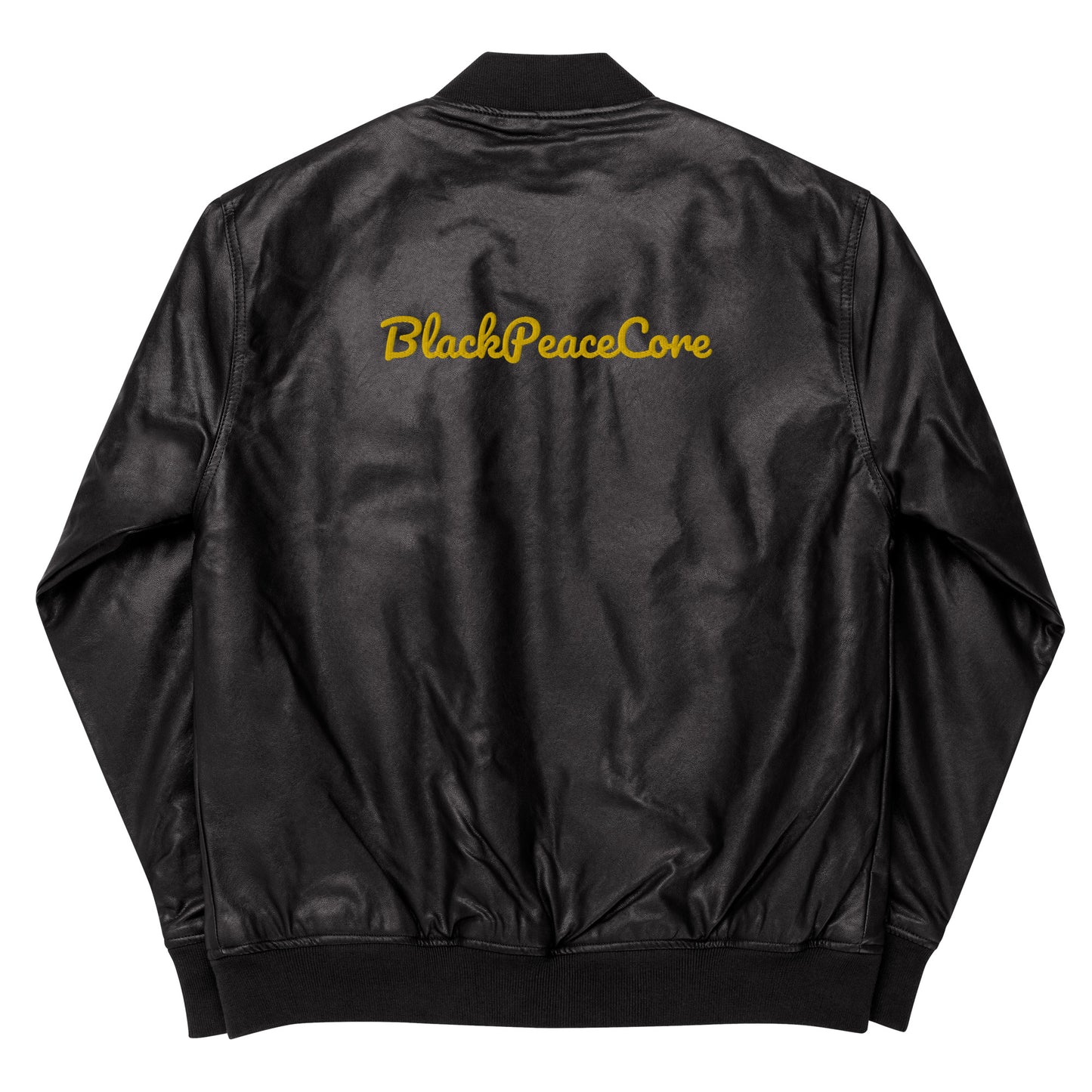 BPC"s All That Special Edition Leather Bomber Jacket