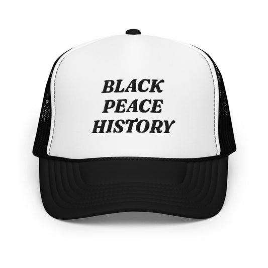 BPH BLACK letters Foam trucker hat