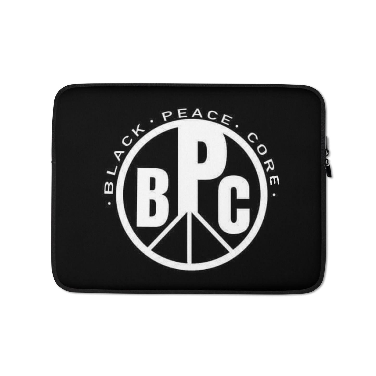 Black Peace Core OG Logo Laptop Sleeve