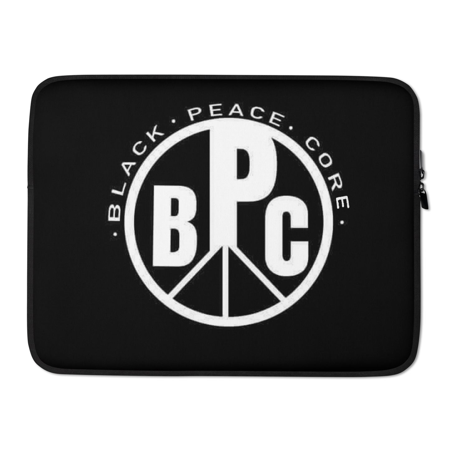 Black Peace Core OG Logo Laptop Sleeve