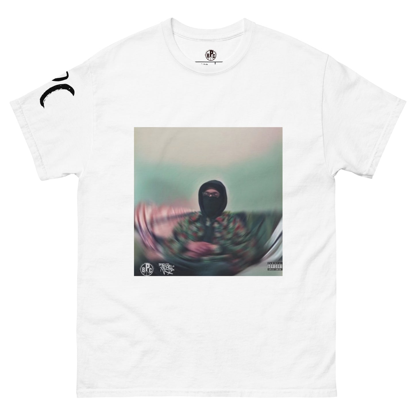 CapLewis Black Mask album T-Shirt