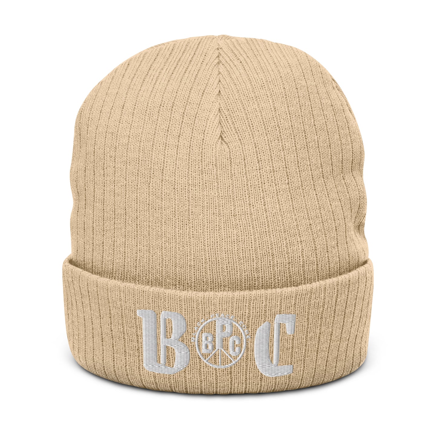 BC OG LOGO Ribbed knit beanie