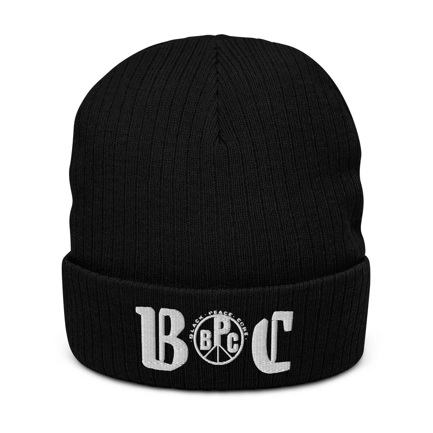 BC OG LOGO Ribbed knit beanie