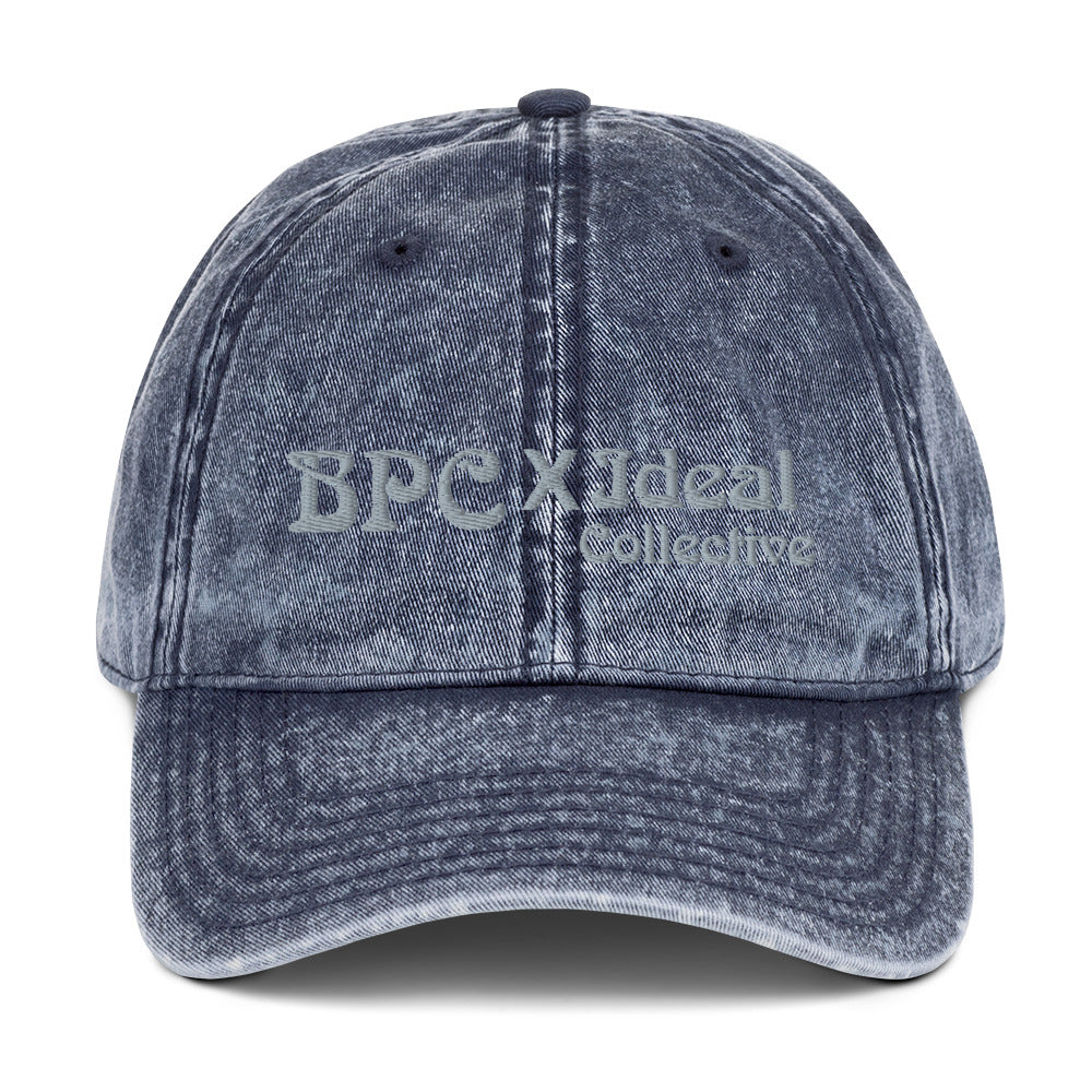 BPC X Ideal Collective Vintage Denim Dad Cap